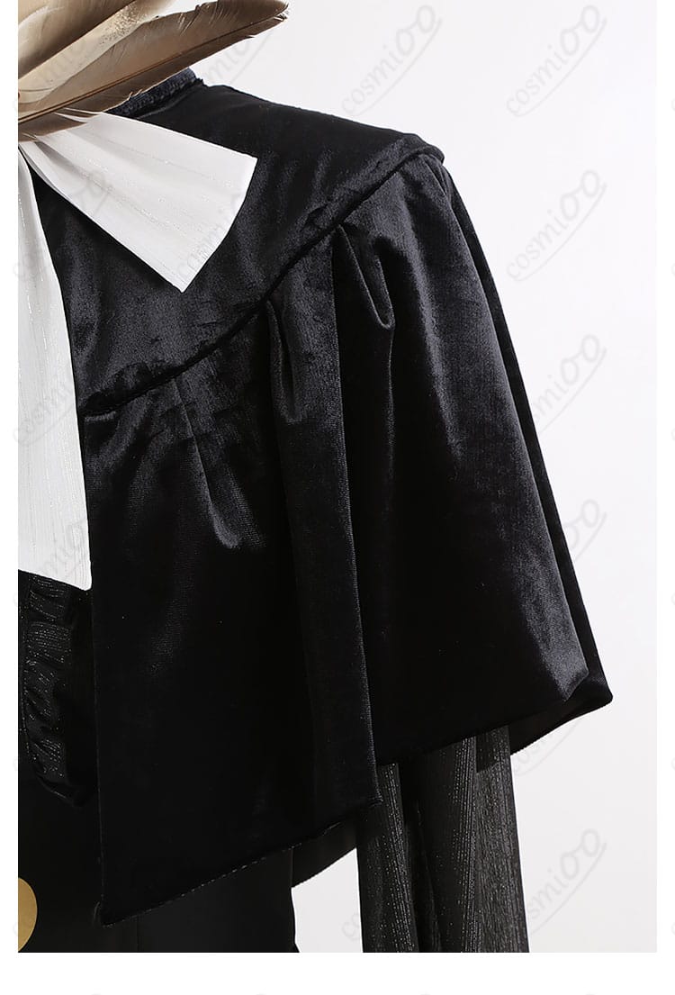 ネモ 第二再臨 コスプレ衣装 肩部装飾ディテール|端正なラインと高級素材で再現度抜群