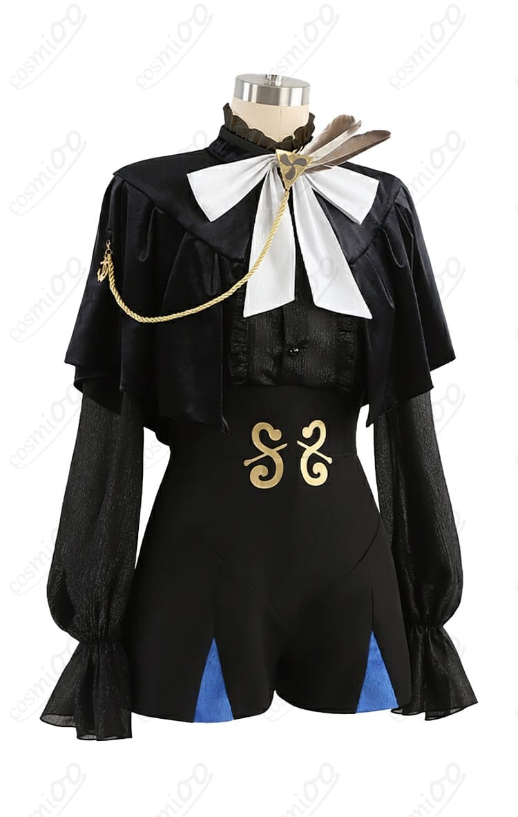 FGO ネモ 第二再臨 コスプレ衣装 右側面図|立体的なデザインと上質な生地感を確認