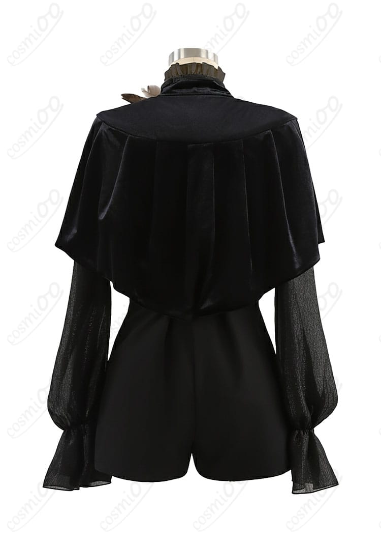 FGO ネモ 第二再臨 コスプレ衣装 背面図|ノーチラス船長らしい端正なシルエットが魅力