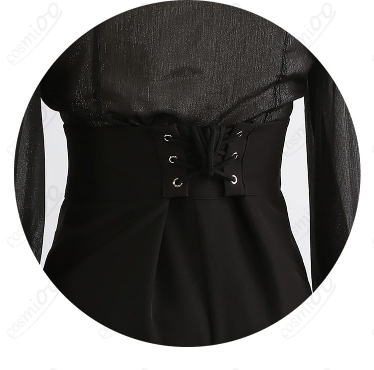 ネモ 第二再臨 コスプレ衣装 腰帯背面ディテール|美しいカッティングと耐久性のある素材を採用