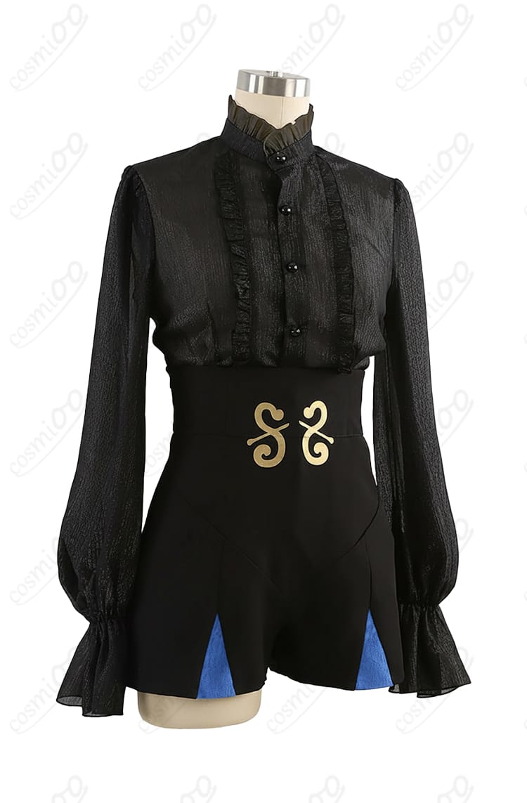 ネモ 第二再臨 コスプレ衣装 衣襟装飾ディテール|細部までこだわった刺繍と上質仕上げ