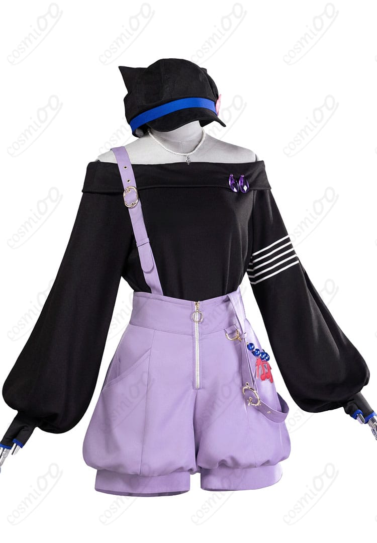 白石杏 メロディっち コスプレ衣装 正面 全体図|高品質仕上げ・イベント撮影にも最適