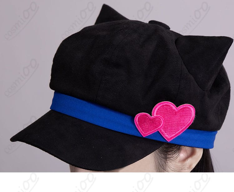 白石杏 コスプレ衣装 腰の音符モチーフ装飾 詳細|メロディっちらしいポップなアクセント