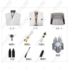 サイレントヒルf 常喜寿幸『狐面の男』コスプレ衣装｜高再現フルセット - 5枚目の画像（サムネイル）