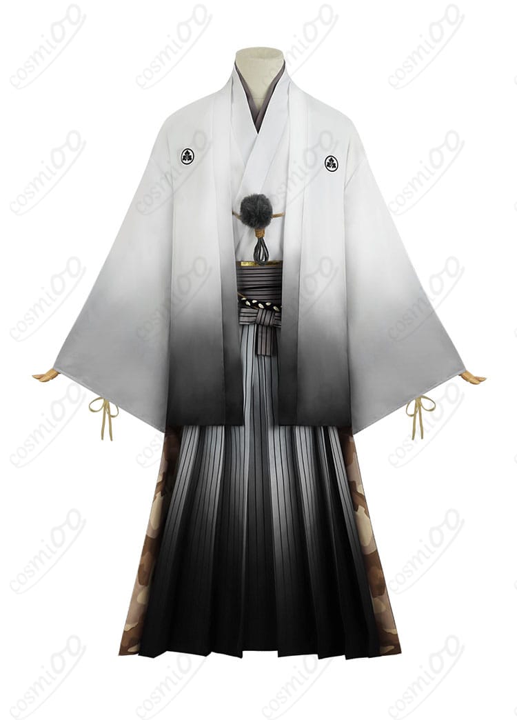 サイレントヒルf 狐面の男 コスプレ衣装 正面全体図 高品質生地の質感も再現