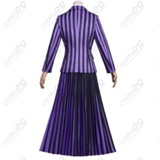 ウェンズデー・アダムス シーズン2 ネヴァーモア学園制服 コスプレ衣装｜高再現フルセット - 3枚目の画像（サムネイル）