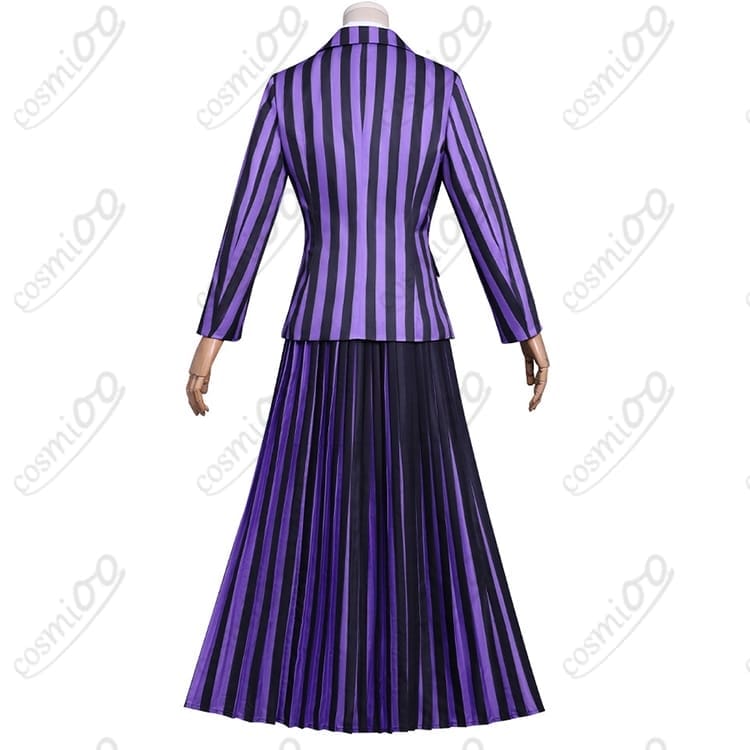 ウェンズデー・アダムス シーズン2 ネヴァーモア学園制服 コスプレ衣装｜高再現フルセット - 3枚目の画像