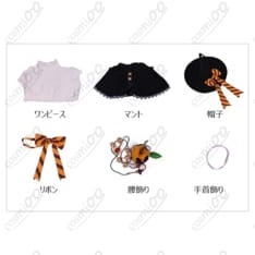 葬送のフリーレン フェルン ORBcafeコラボ ハロウィン限定コスプレ衣装 フルセット - 7枚目の画像（サムネイル）