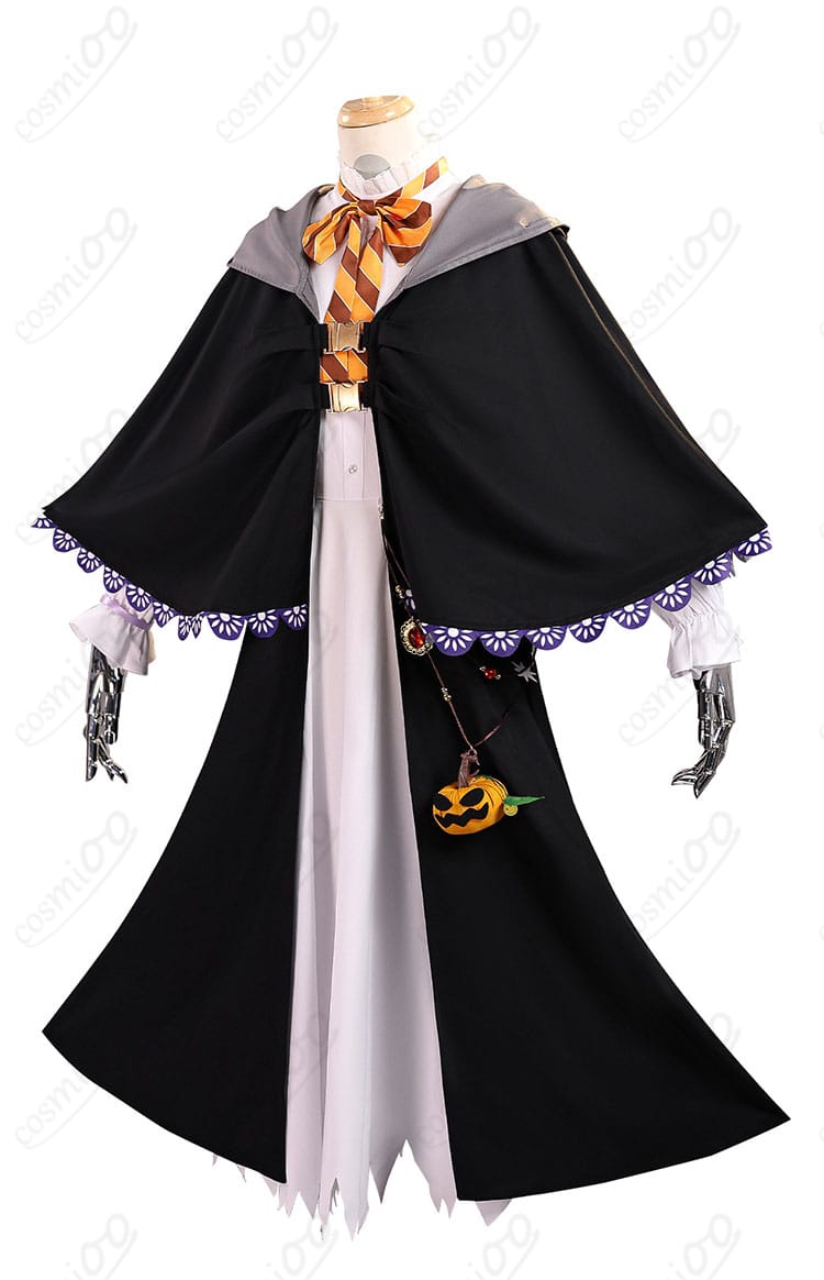 フェルン ハロウィン限定コスプレ衣装 側面図|立体的なシルエットと細部のラインをチェック