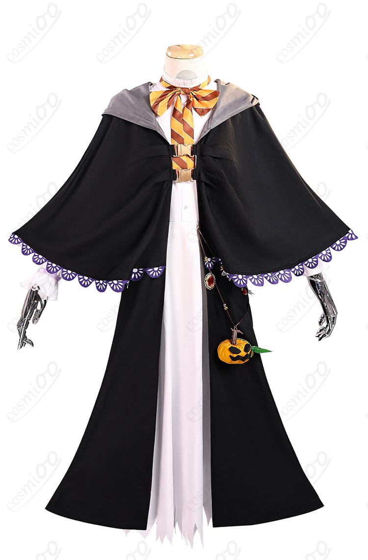 フェルン ハロウィン限定コスプレ衣装 正面図|ワンピースとマントの全体デザインを確認