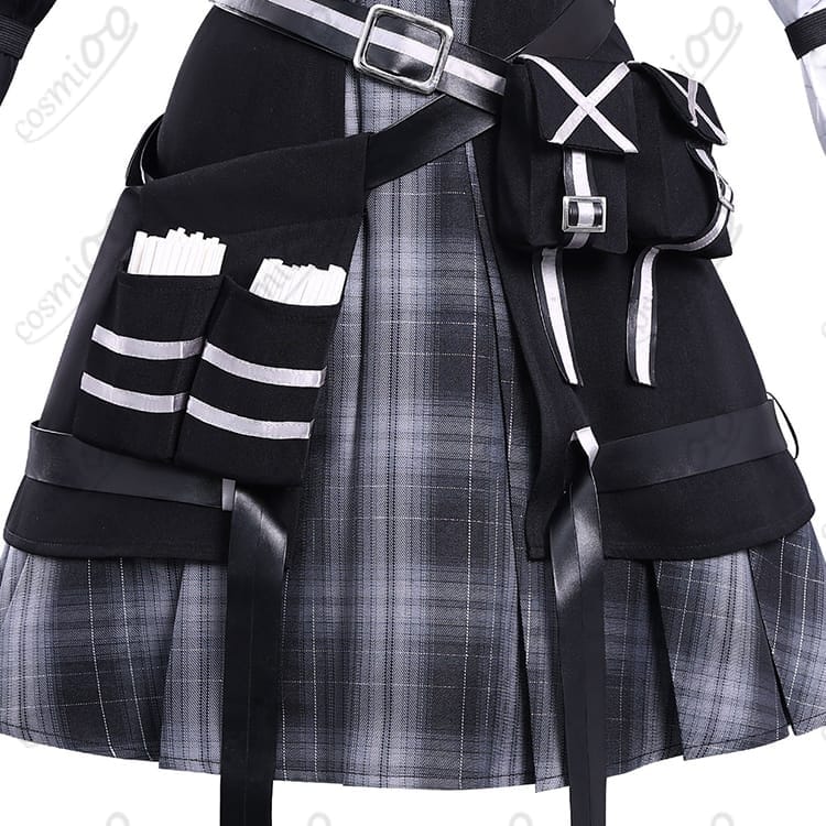 魔法少女ノ魔女裁判 黒部ナノカ 囚人服 コスプレ衣装｜高品質・クールでスタイリッシュなデザイン - 5枚目の画像