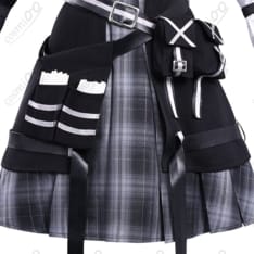 魔法少女ノ魔女裁判 黒部ナノカ 囚人服 コスプレ衣装｜高品質・クールでスタイリッシュなデザイン - 5枚目の画像（サムネイル）