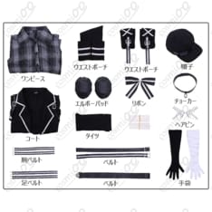 魔法少女ノ魔女裁判 黒部ナノカ 囚人服 コスプレ衣装｜高品質・クールでスタイリッシュなデザイン - 6枚目の画像（サムネイル）