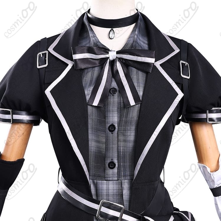 魔法少女ノ魔女裁判 黒部ナノカ 囚人服 コスプレ衣装｜高品質・クールでスタイリッシュなデザイン - 4枚目の画像