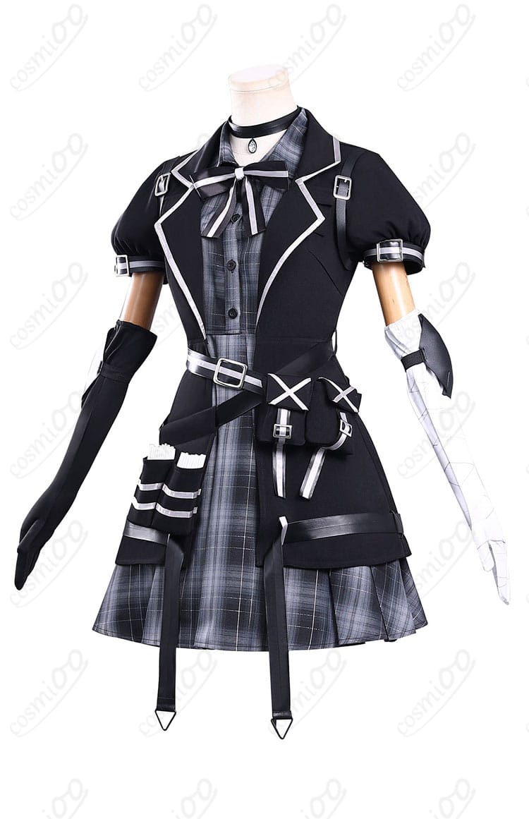 黒部ナノカ コスプレ衣装 側面図|立体的なシルエットとラインをチェック