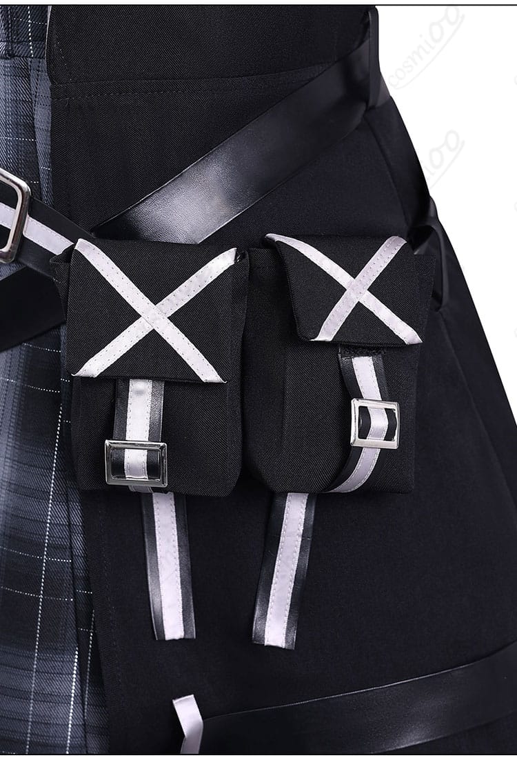 黒部ナノカ コスプレ衣装 ウエストアクセサリー細部|立体感のある装飾でキャラの雰囲気を演出