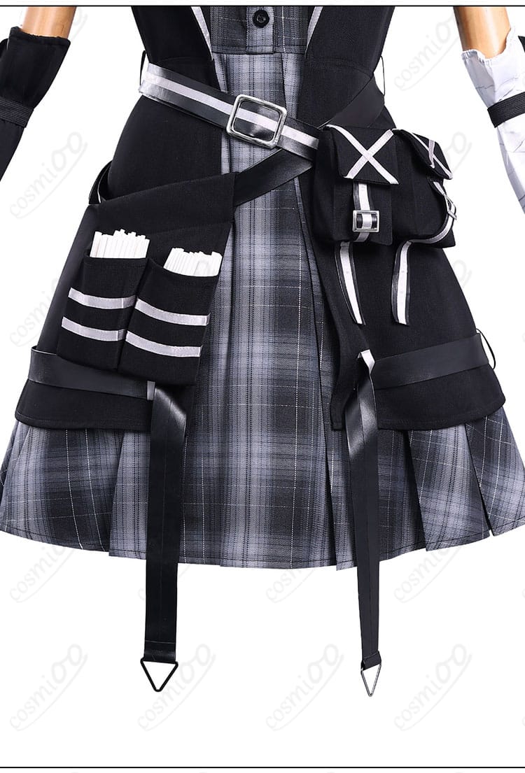 黒部ナノカ コスプレ衣装 スカート裾装飾の細部|繊細な縫製と上品な仕上がり