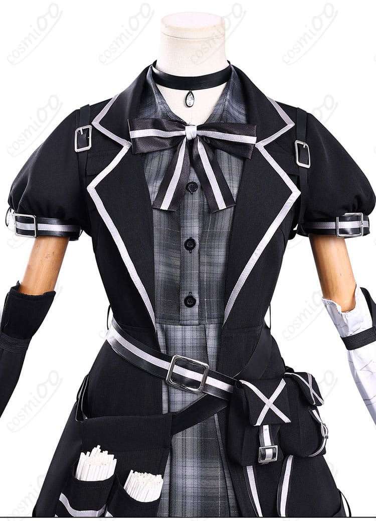 黒部ナノカ コスプレ衣装 スカート装飾細部画像|裾部分のディテールを丁寧に再現