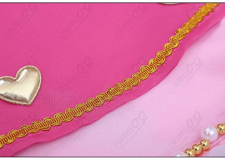 霧矢あおい コスプレ衣装 生地質感のアップ。通気性の良い高品質素材を採用。