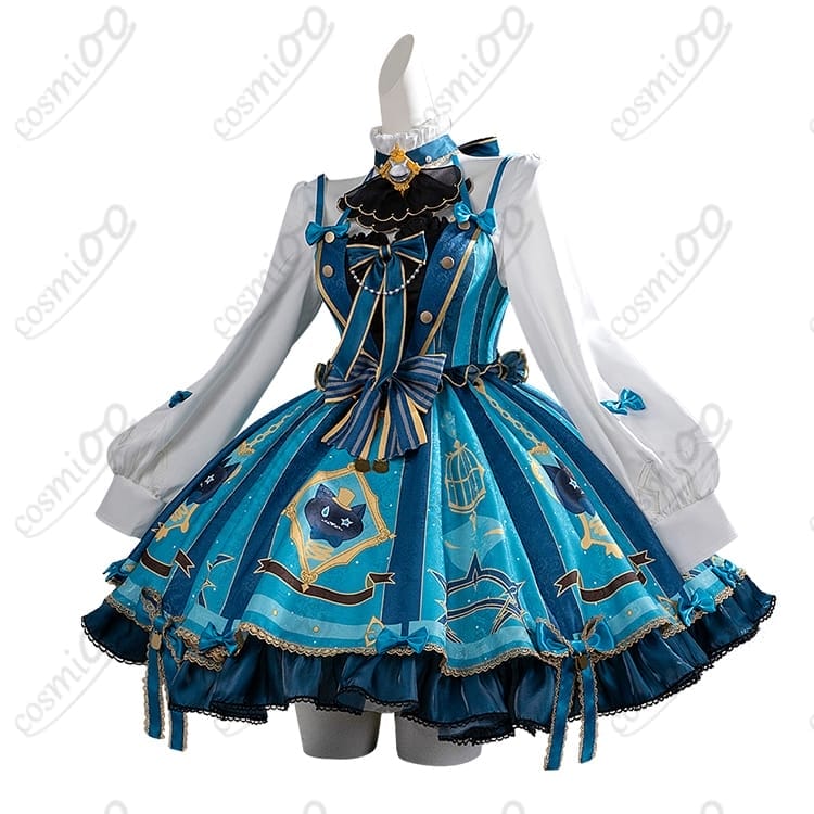 原神 リネット『原神カフェ in ソウル』コスプレ衣装｜上品メイド風フルセット - 2枚目の画像