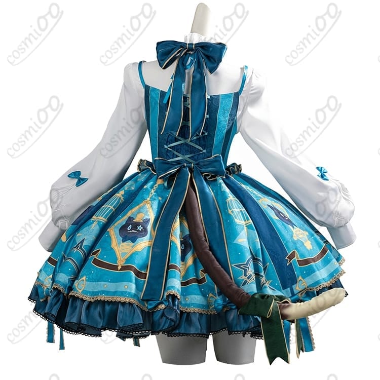 原神 リネット『原神カフェ in ソウル』コスプレ衣装｜上品メイド風フルセット - 4枚目の画像