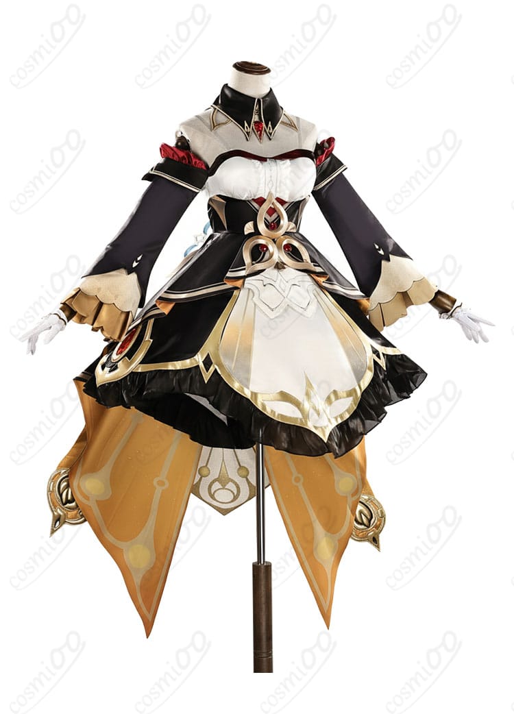 原神 サンドローネ コスプレ衣装 側面図|立体的なシルエットと装飾の再現度を確認できるアングル。