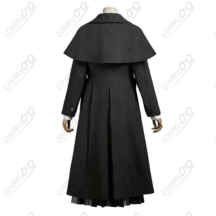 ウェンズデー・アダムス ネヴァーモア学園制服 コスプレ衣装（シーズン2モデル）高再現フルセット - 3枚目の画像