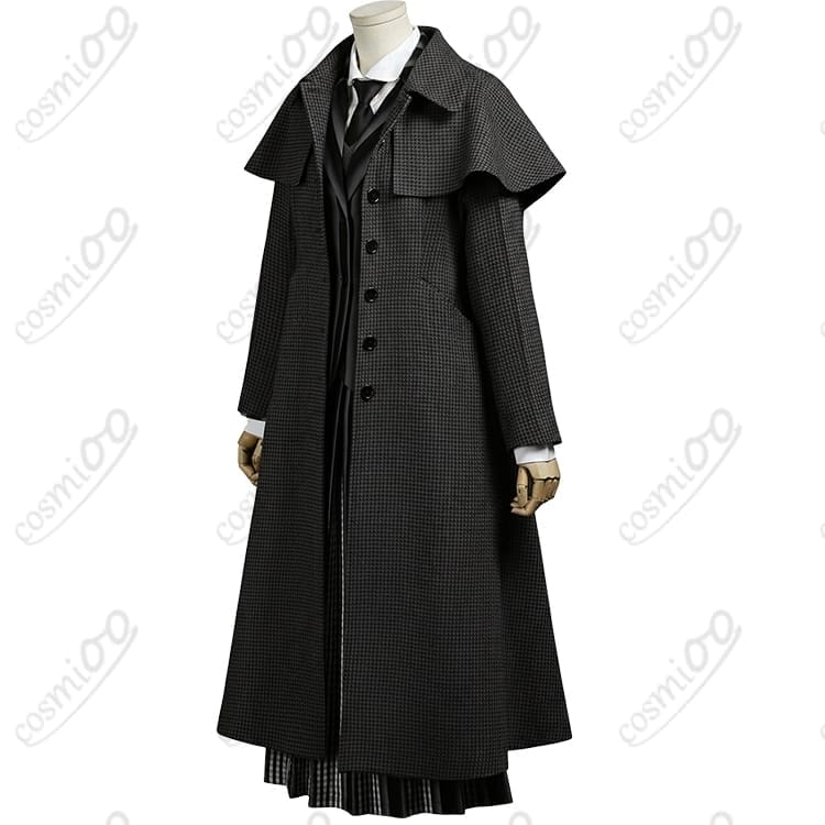 ウェンズデー・アダムス ネヴァーモア学園制服 コスプレ衣装（シーズン2モデル）高再現フルセット - 2枚目の画像