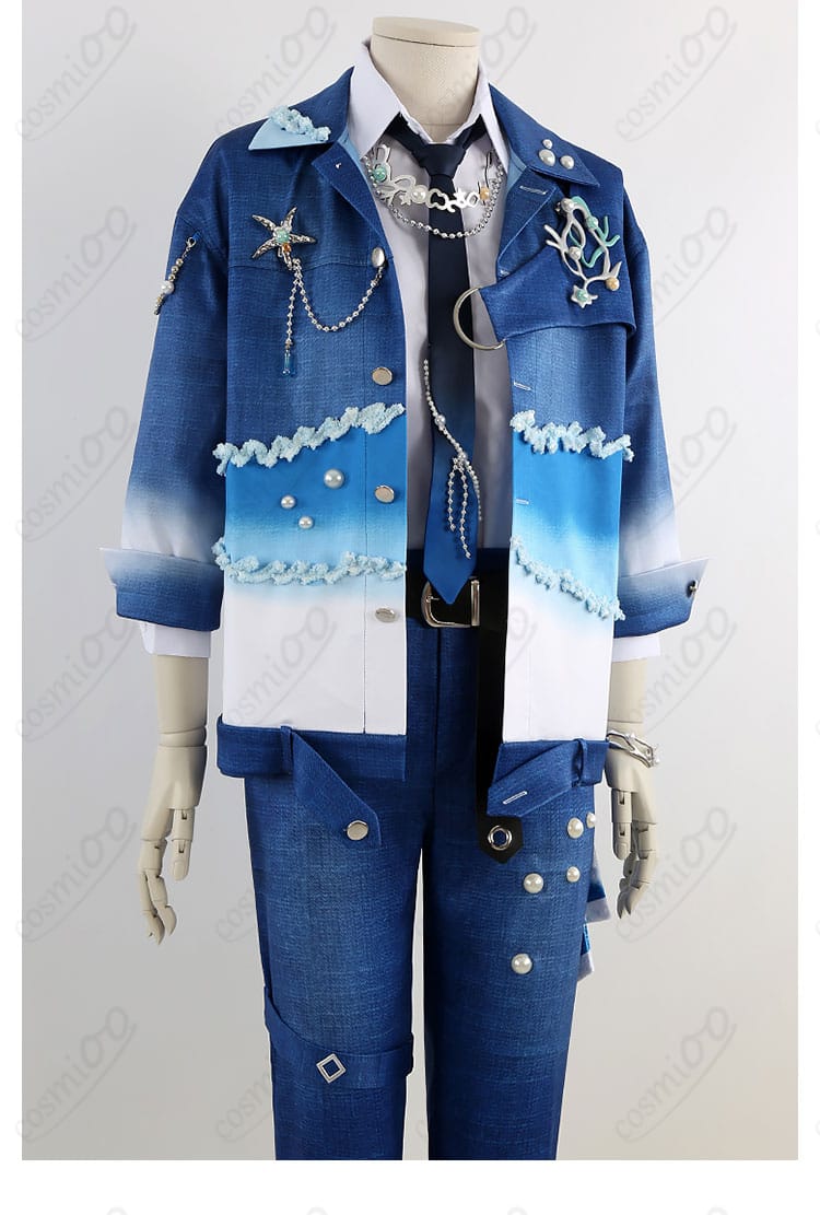 『Deep into you』コスプレ 外套の装飾ディテール 高級感ある刺繍デザイン