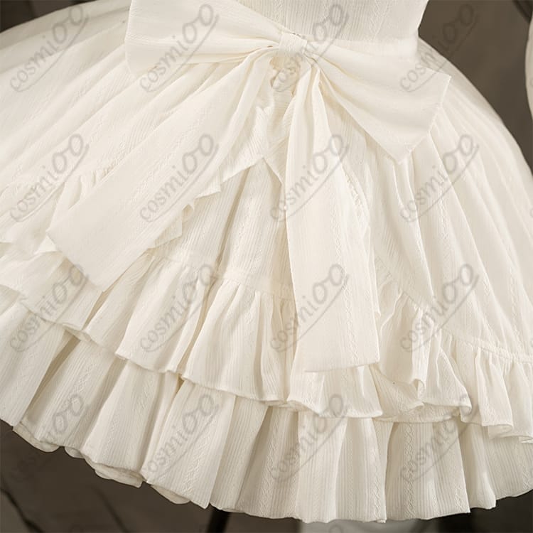 初音ミク ぬーどるストッパーフィギュア『ヴィンテージドール』コスプレ衣装｜クラシカルフリル×上品ドール風デザイン - 5枚目の画像