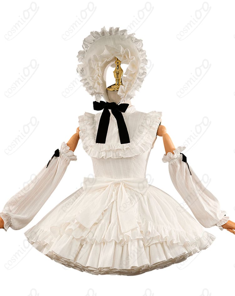 初音ミク ヴィンテージドール コスプレ衣装 正面全体図・上品なデザインをチェック