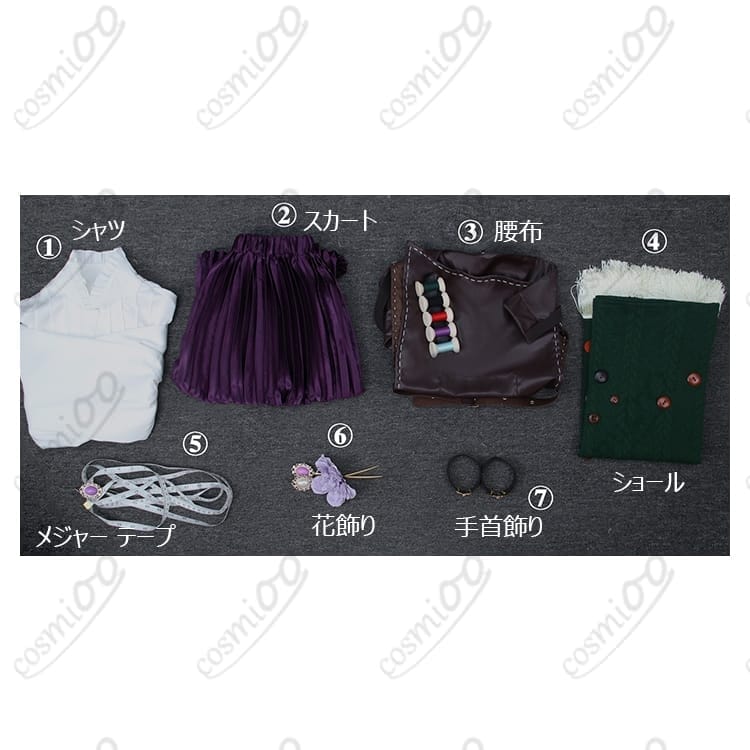 無期迷途 ガロファノ コスプレ衣装｜大人の色気と強さをまとえる高再現フルセット - 5枚目の画像