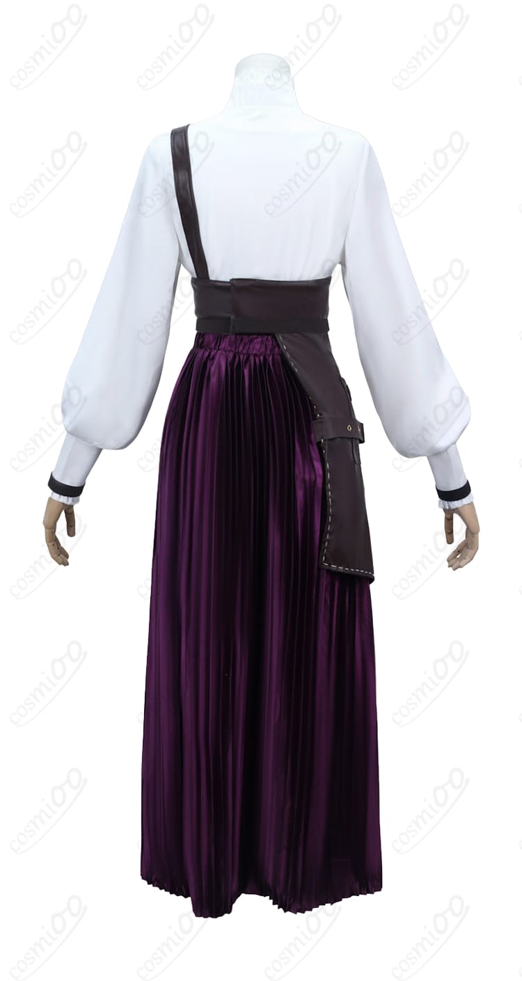 無期迷途 ガロファノ コスプレ衣装 背面装飾細部|リボンや布の質感、縫製のこだわりをアップで確認。