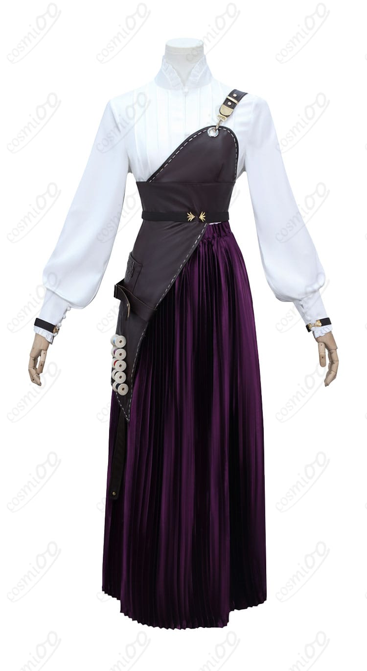 無期迷途 ガロファノ コスプレ衣装 腰封装飾細部|ベルトや装飾部分の高精度な再現が際立つ。