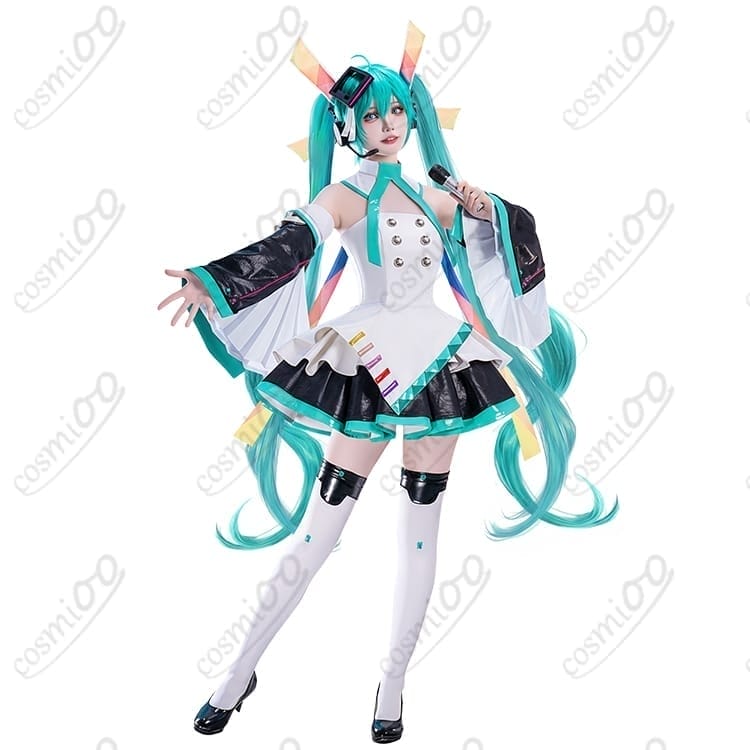 初音ミク HATSUNE MIKU EXPO 10th Anniversary コスプレ衣装｜高品質フルセット・未来系デザイン - 2枚目の画像