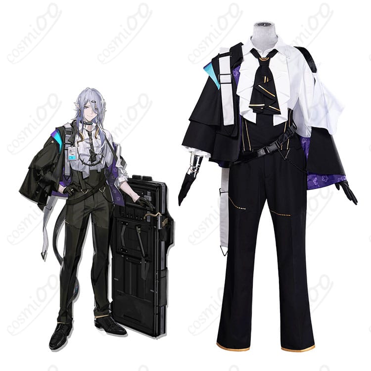 アークナイツ シャレム コスプレ衣装 キャラクター着用イメージ|重装オペレーターを高再現したデザイン