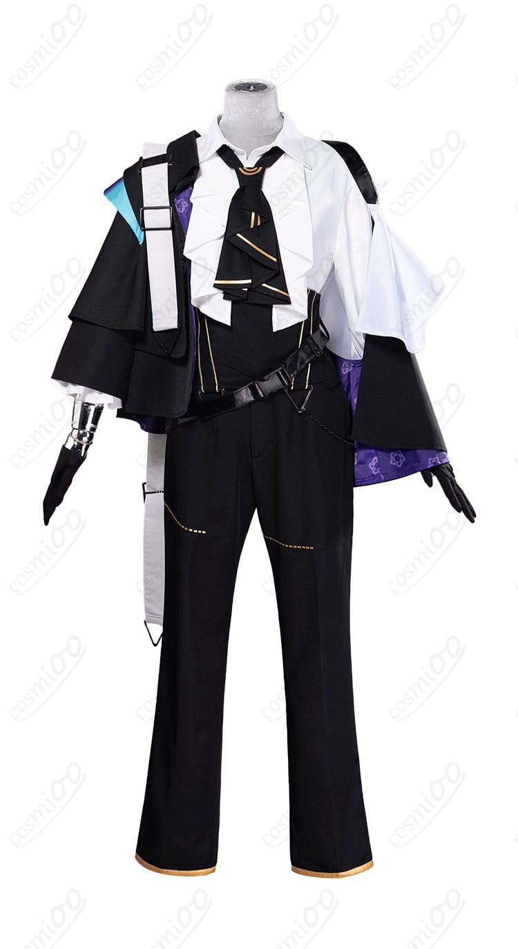 アークナイツ シャレム コスプレ衣装 正面全体図|高品質素材で細部まで美しく再現