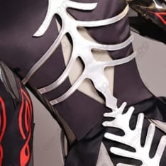 原神 ロノヴァ（死の執政）コスプレ衣装｜黒×深紅の荘厳デザイン・フルセット - 5枚目の画像（サムネイル）