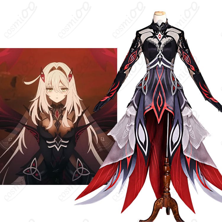 原神 ロノヴァ 死の執政 コスプレ衣装 キャラクターと衣装の全体図