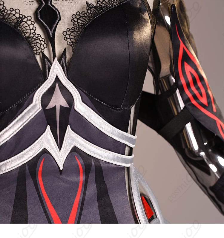 ロノヴァ 死の執政 コスプレ衣装 衣襟模様ディテール 優雅な紋様装飾