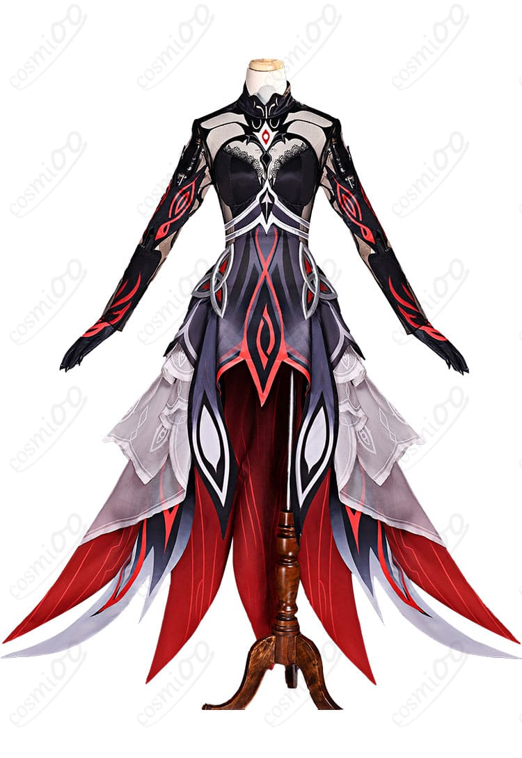 原神 ロノヴァ 死の執政 コスプレ衣装 正面デザイン 高再現フルセット