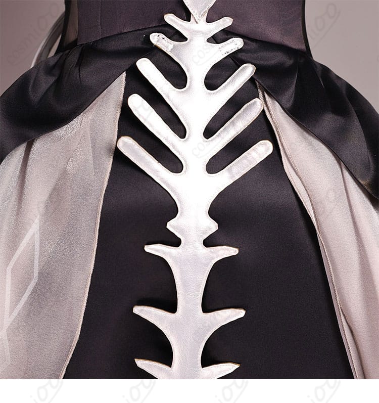 原神 ロノヴァ コスプレ衣装 背飾りディテール 死の執政を象徴する装飾