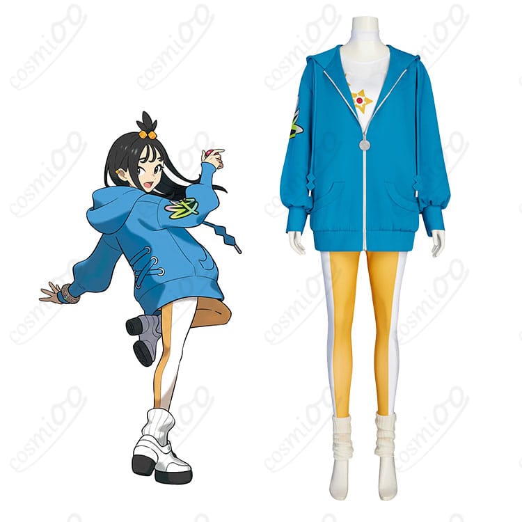 ポケモンレジェンズZ-A デウロ コスプレ衣装 キャラクターと衣装の全体図|エムゼット団制服を高再現