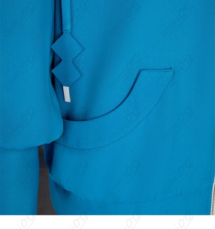 ポケモンレジェンズZ-A デウロ コスプレ衣装 ポケット装飾ディテール|実用性とデザイン性を兼ね備えた仕様