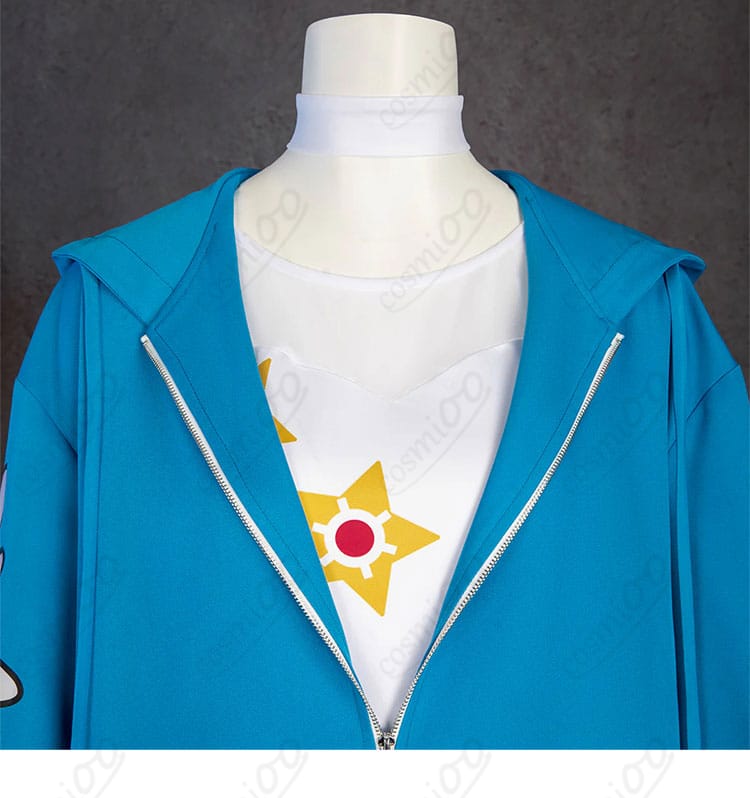 ポケモンレジェンズZ-A デウロ コスプレ衣装 襟元装飾ディテール|上品なデザインで再現度抜群