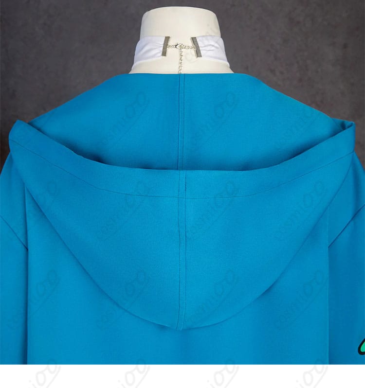 ポケモンレジェンズZ-A デウロ コスプレ衣装 フード装飾ディテール|立体的で存在感のある帽子デザイン