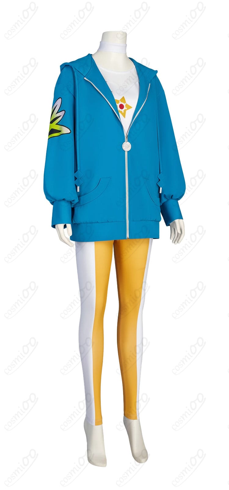 ポケモンレジェンズZ-A デウロ コスプレ衣装 側面図|立体感あるシルエットが魅力