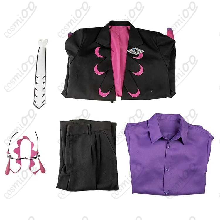 ポケモンレジェンズZ-A カラスバ サビ組ボス衣装｜高品質フルセット - 8枚目の画像