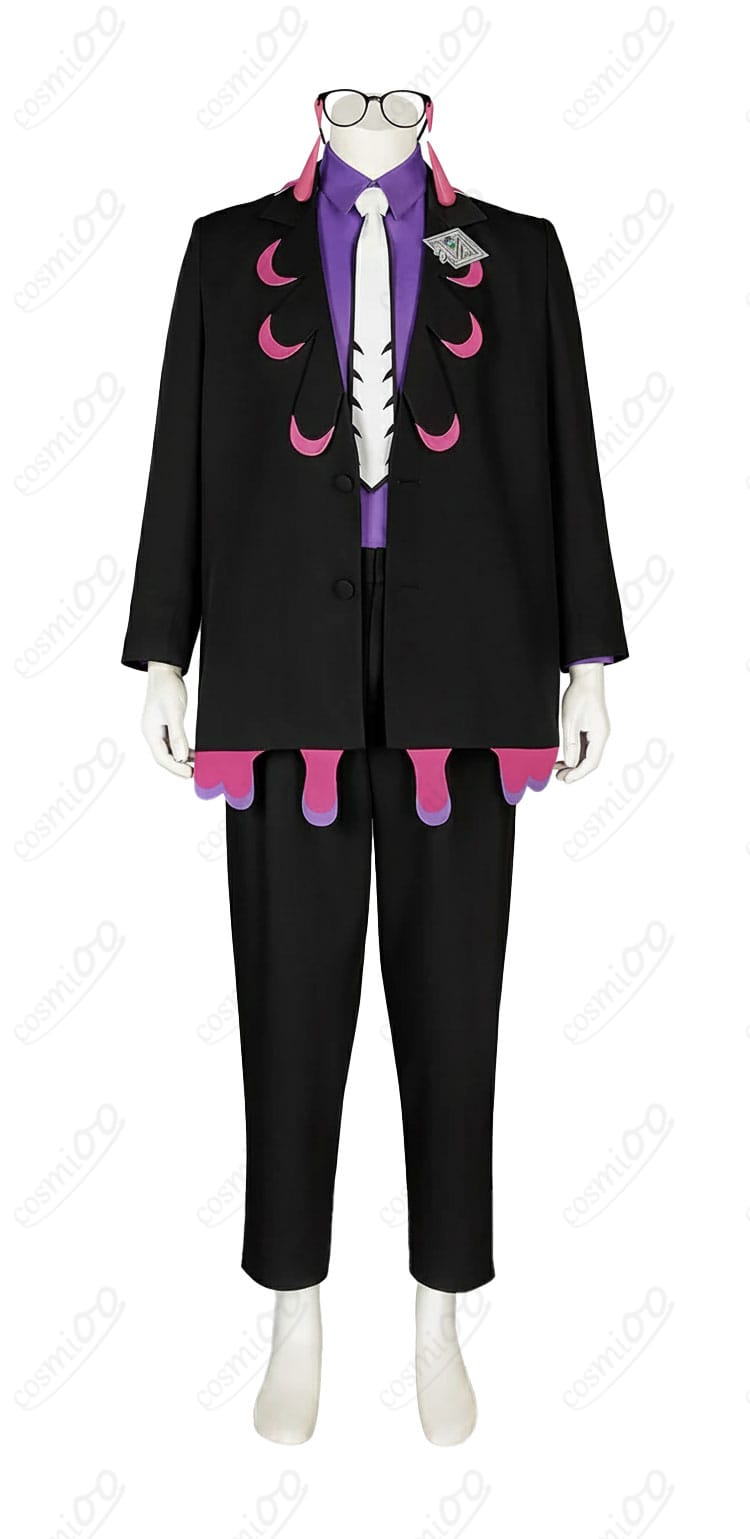 ポケモンZA カラスバ コスプレ衣装 正面図|高品質コスプレ衣装・イベント用に最適