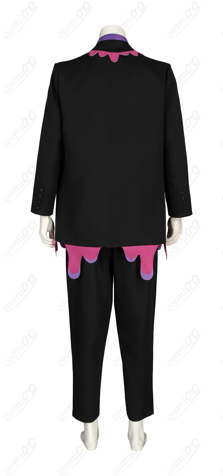 ポケモンZA カラスバ コスプレ衣装 背面図|背中のデザインやシルエットをしっかり再現